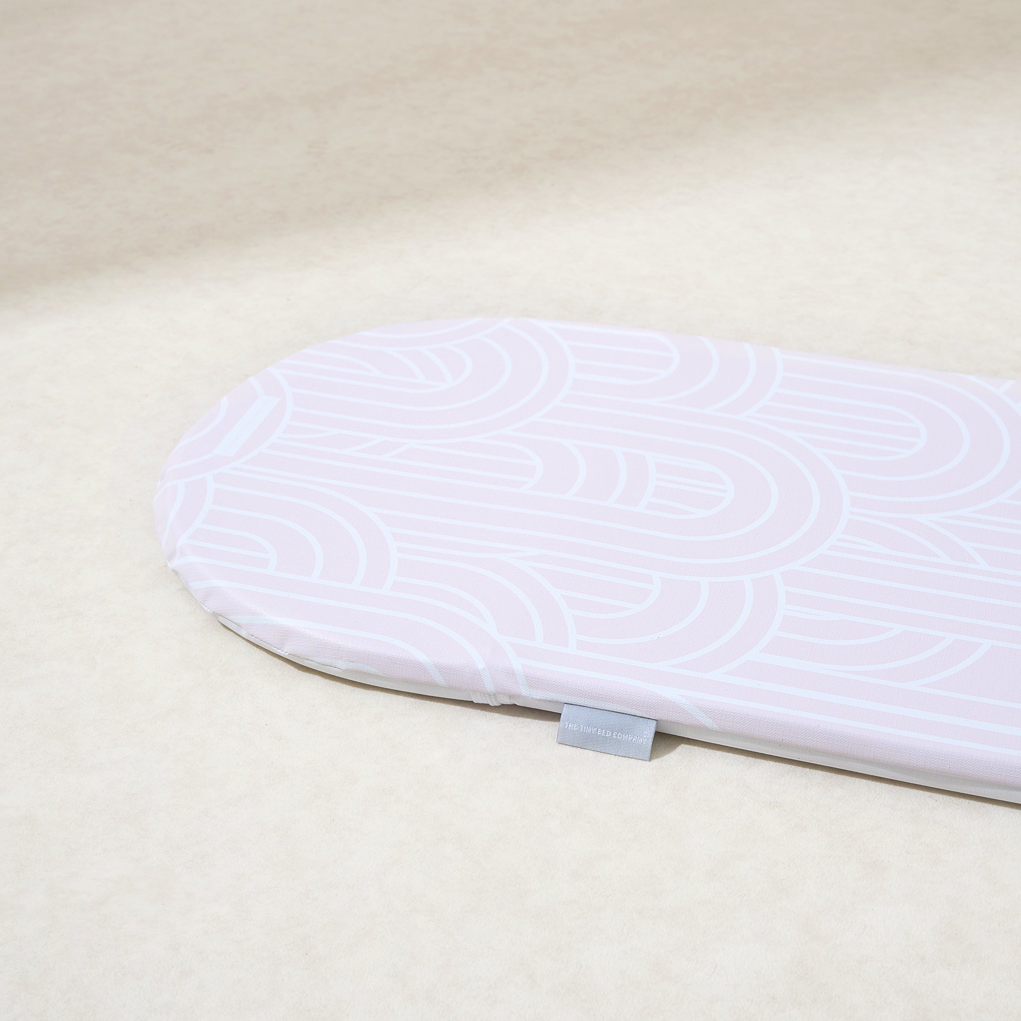 Basket Changing Mat - Melbourne (Powder Pink) - The Tiny Bed Company™